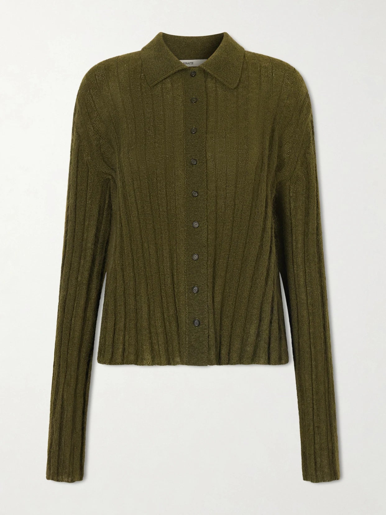 Meadow Ribbed Mohair And Silk-blend Cardigan