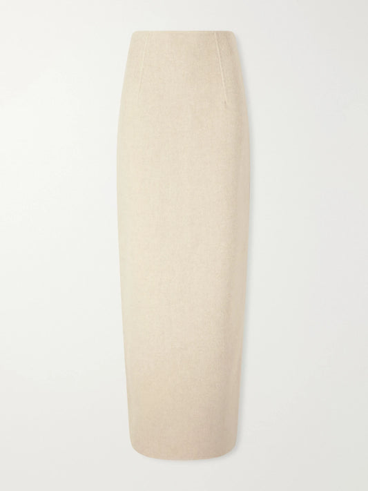 Ruohan Kyth Double-sided Cashmere Maxi Skirt