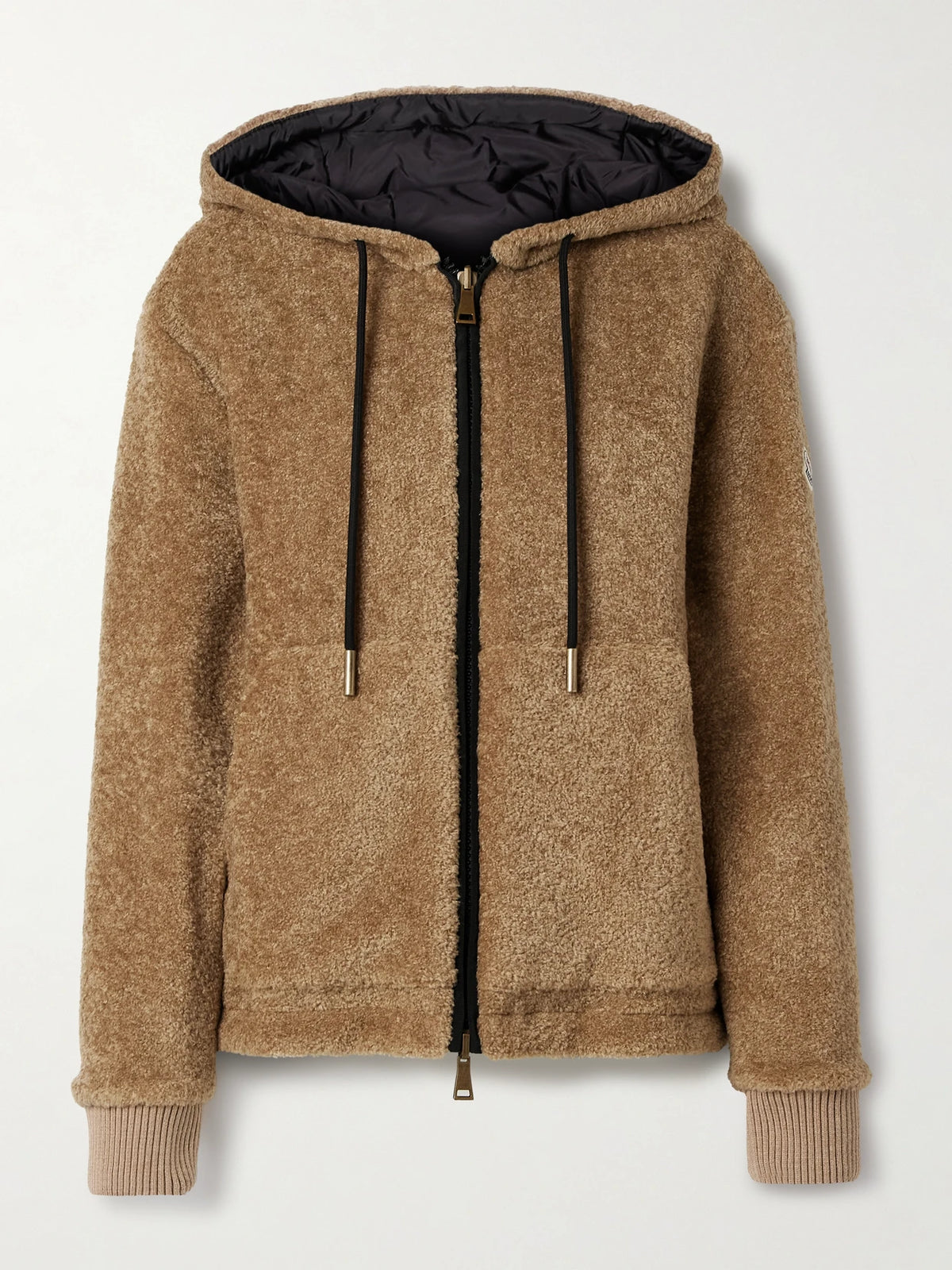 Reversible Fleece And Shell Zip-up Hoodie