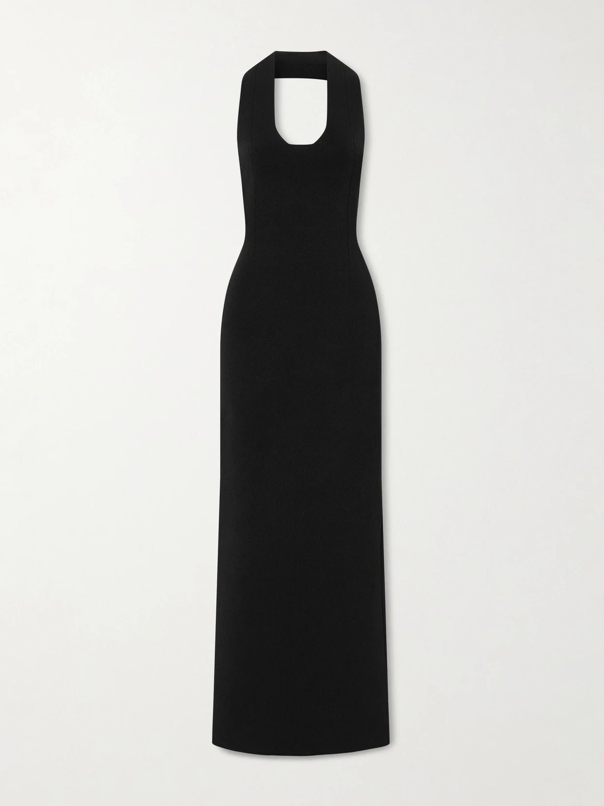 KHAITE Mahi Knitted Halterneck Maxi Dress