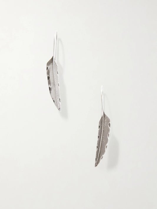 Ann Demeulemeester Mimmu Silver Earrings