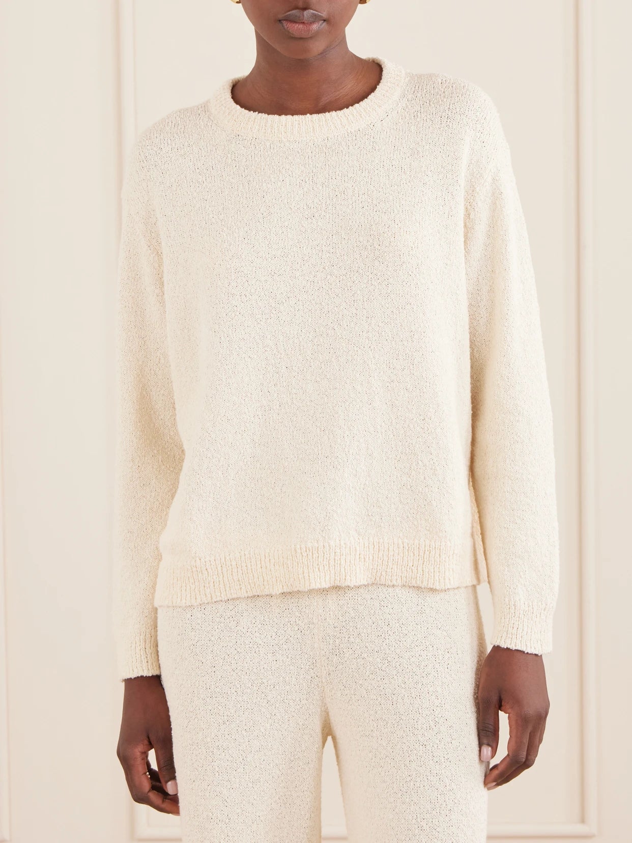 Kismet Knitted Cotton Sweater