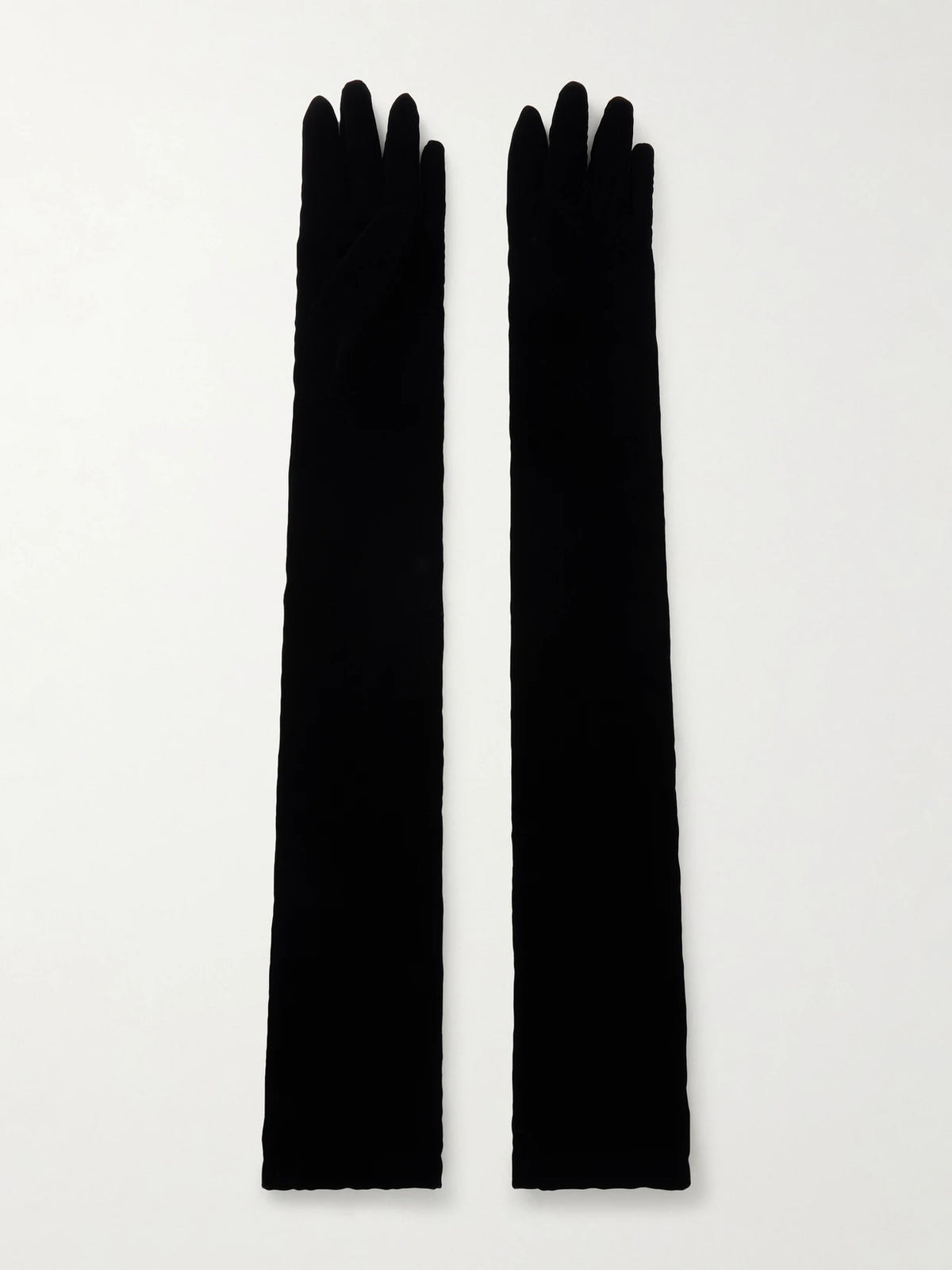 Alaïa Velvet Gloves