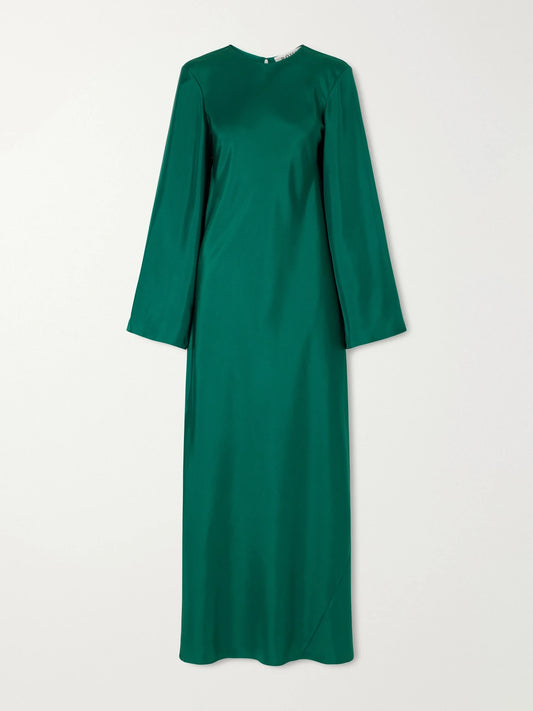 RÓHE Silk-satin Maxi Dress