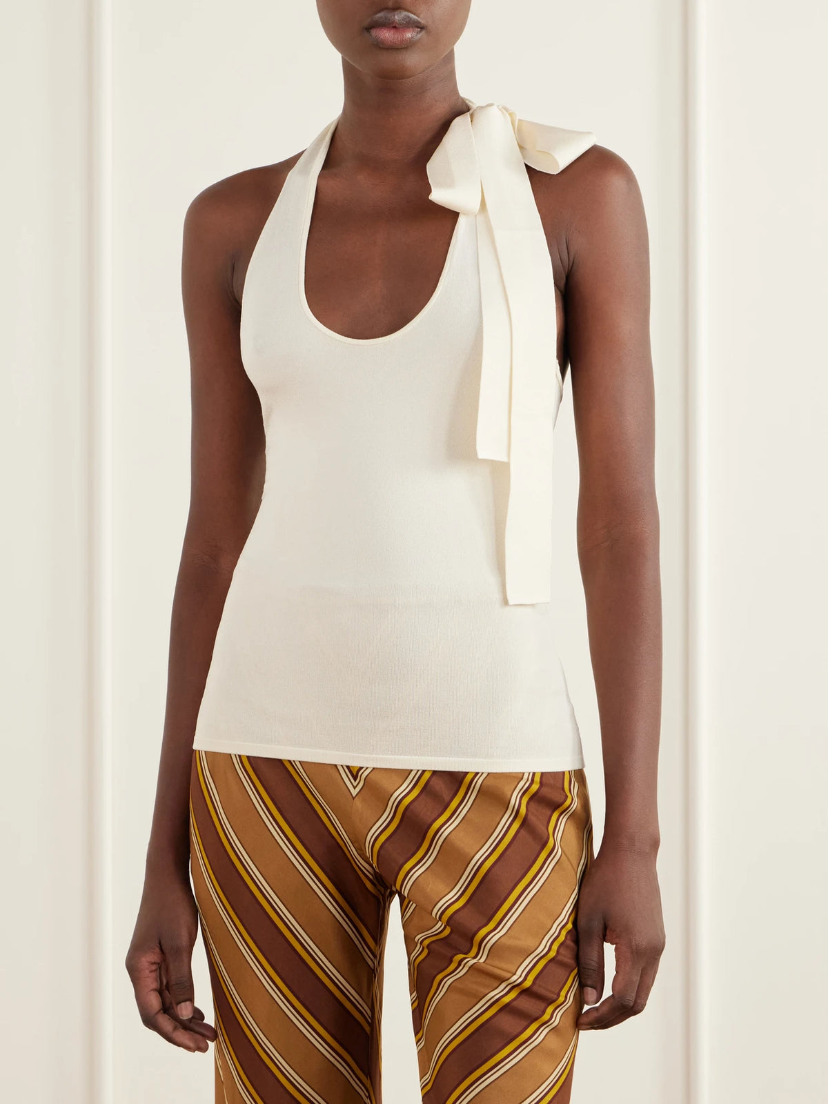 Zimmermann Fairlight Jersey Halterneck Top