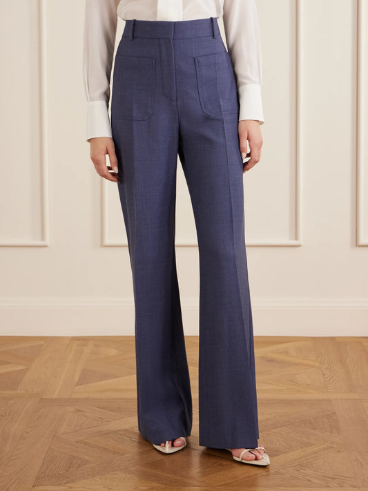 Alina Woven Wide-leg Pants