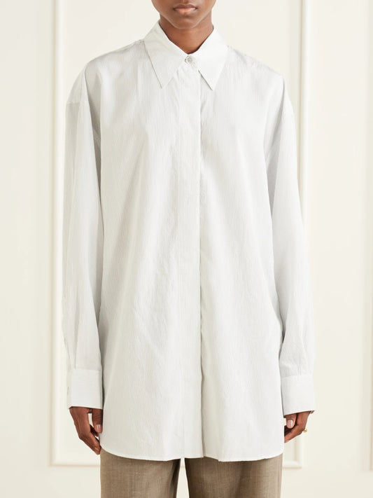 Our Legacy Heirloom Striped Modal-blend Shirt