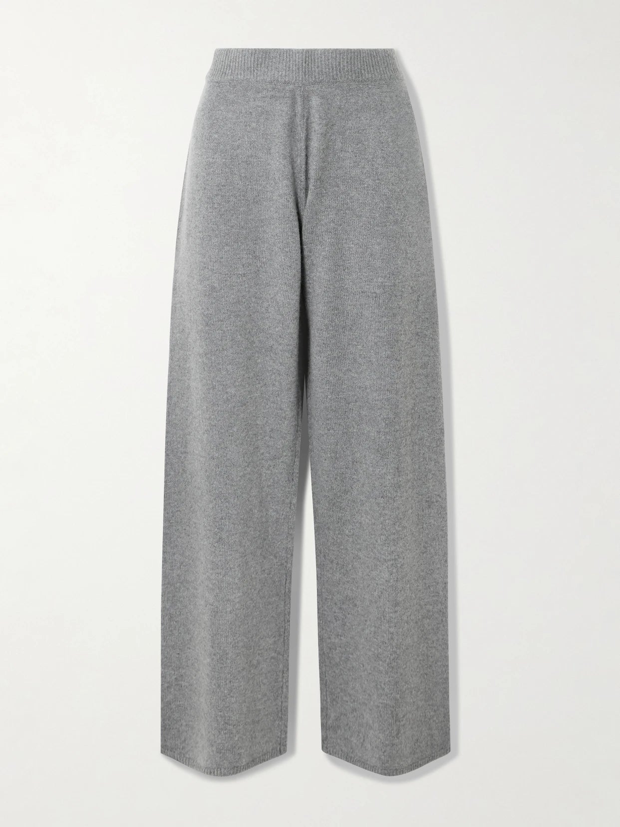Cashmere Wide-leg Pants
