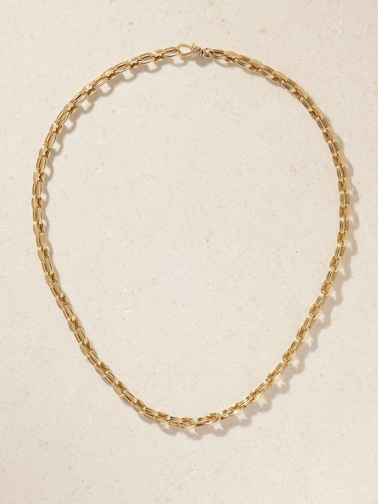 Lucy Delius Siren 14-karat Gold Diamond Necklace