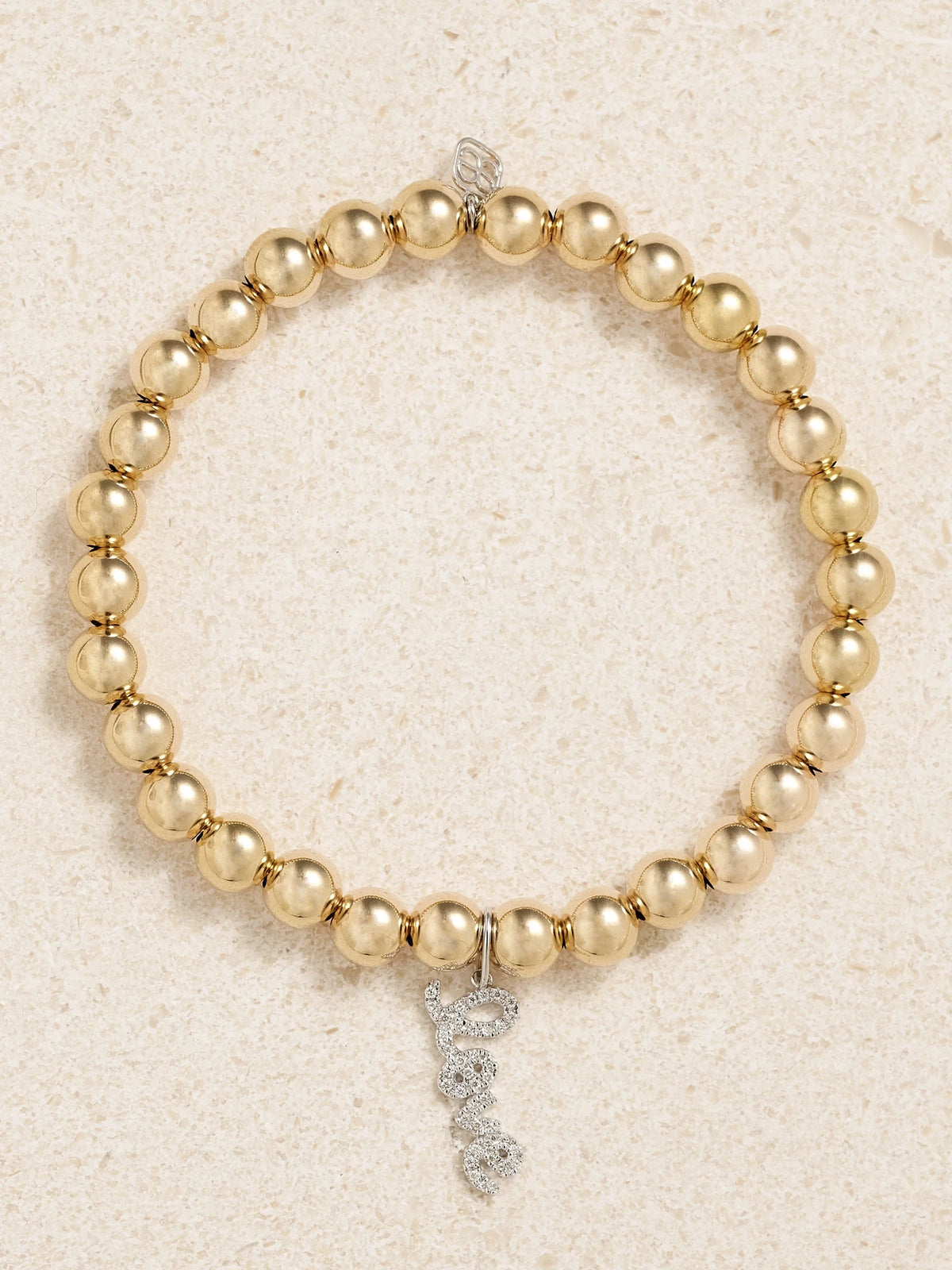 Love 14-karat Gold Diamond Bracelet