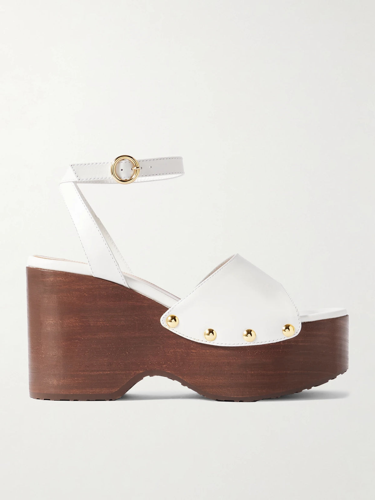 110 Studded Leather Platform Sandals