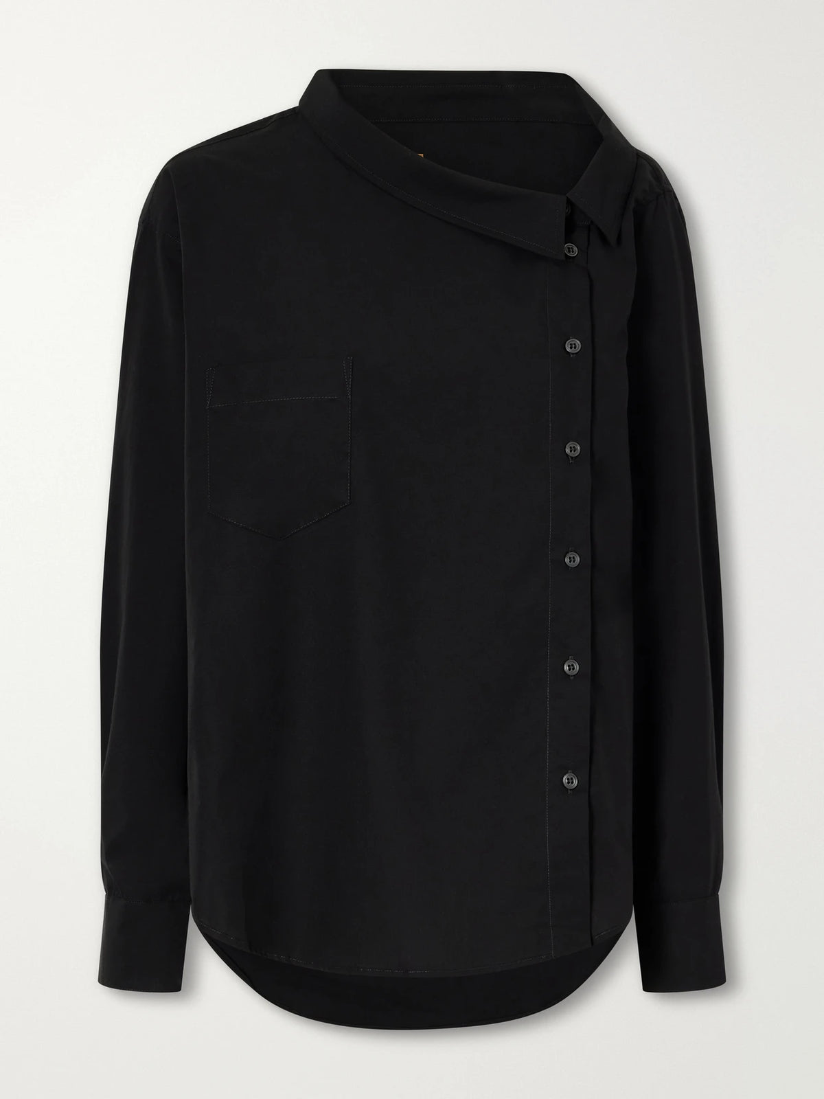 Jamie Haller The Asymmetry Cotton-poplin Shirt