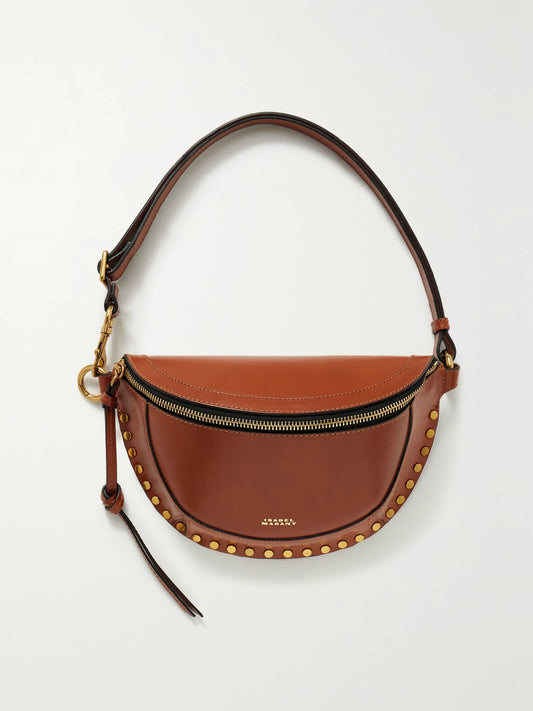 Skano Studded Leather Belt Bag