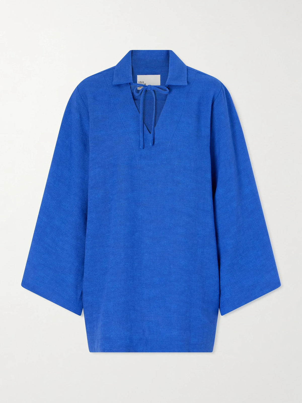 Tie-detailed Woven Tunic