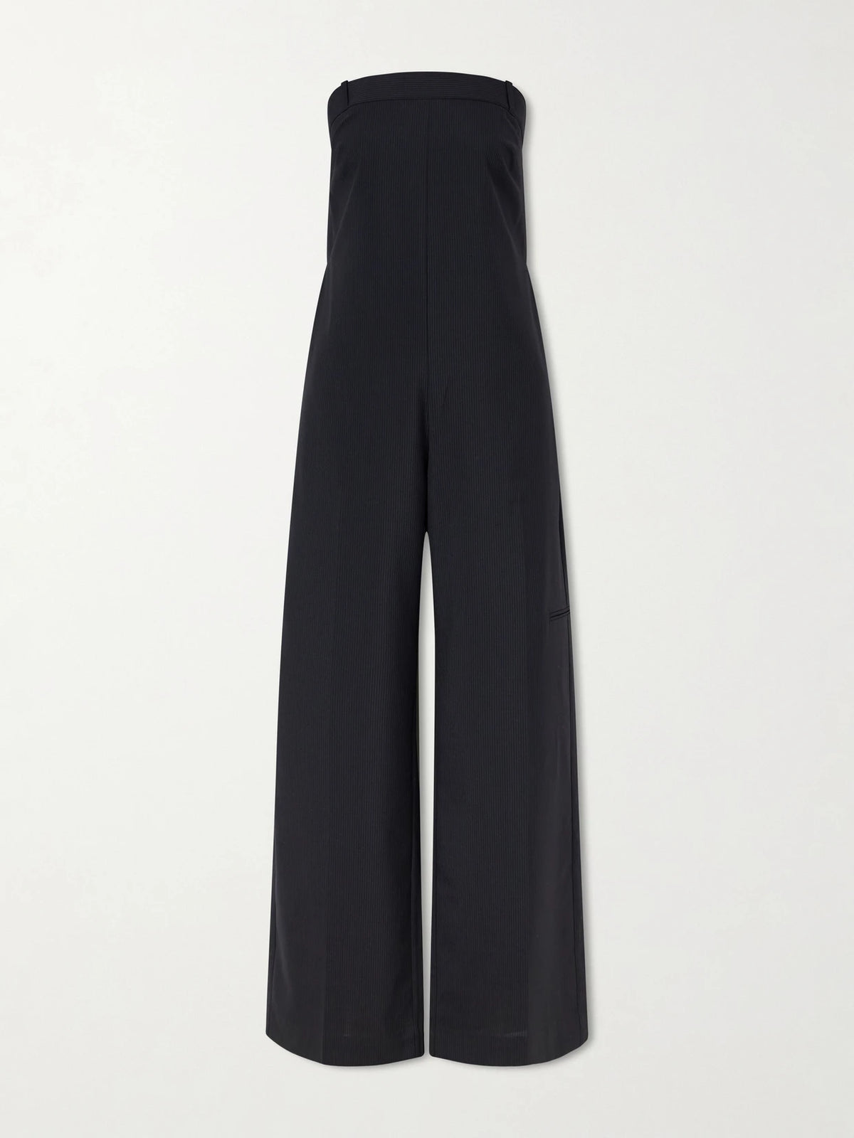Pinstriped Woven Jumpsuit