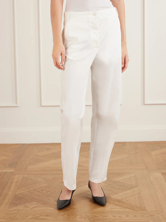 Fael Cotton-poplin Straight-leg Pants