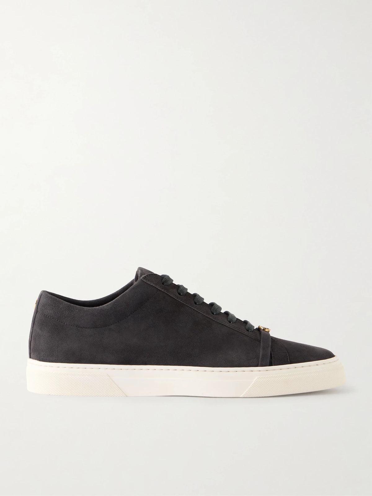 Embellished Suede Sneakers