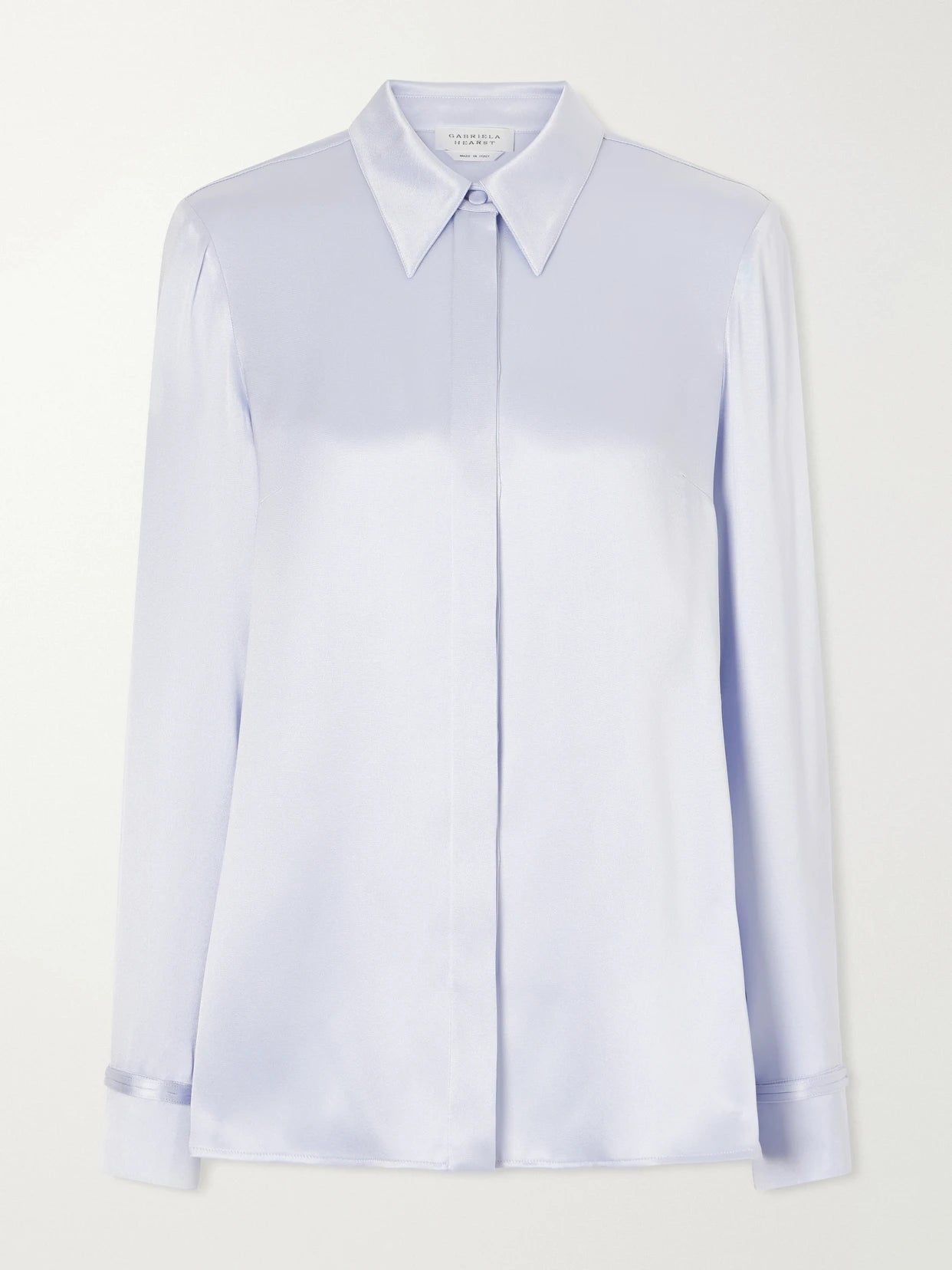 Cruz Silk-satin Shirt