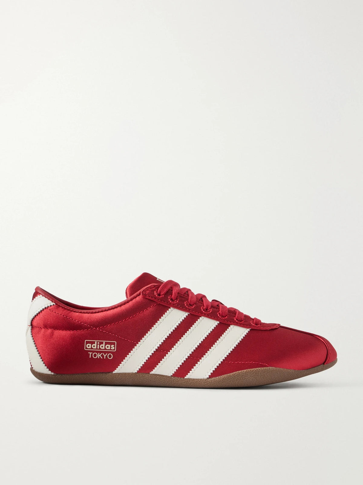 adidas Originals Tokyo Leather-trimmed Satin Sneakers