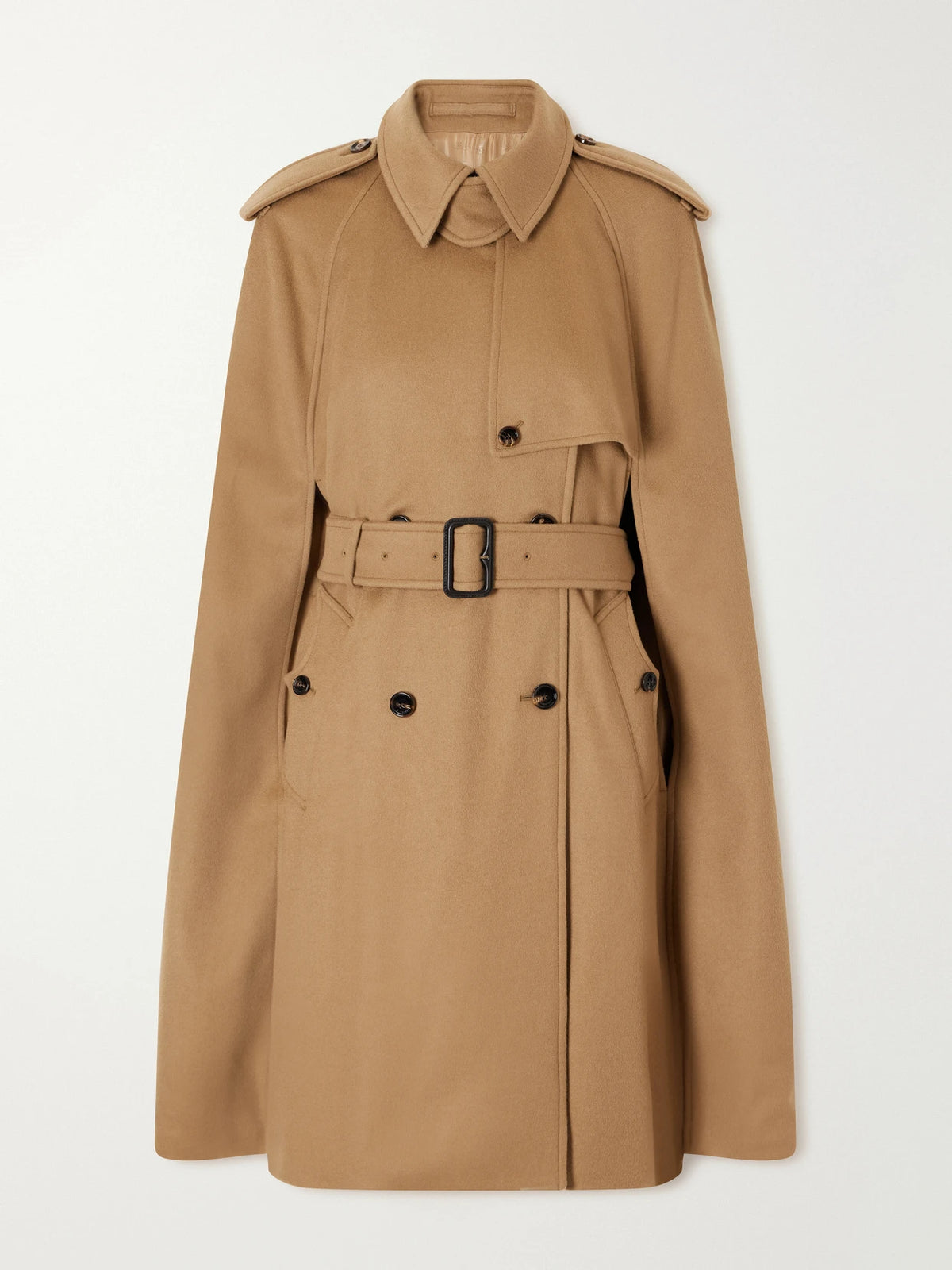 Burberry Belmont Belted Cashmere Cape