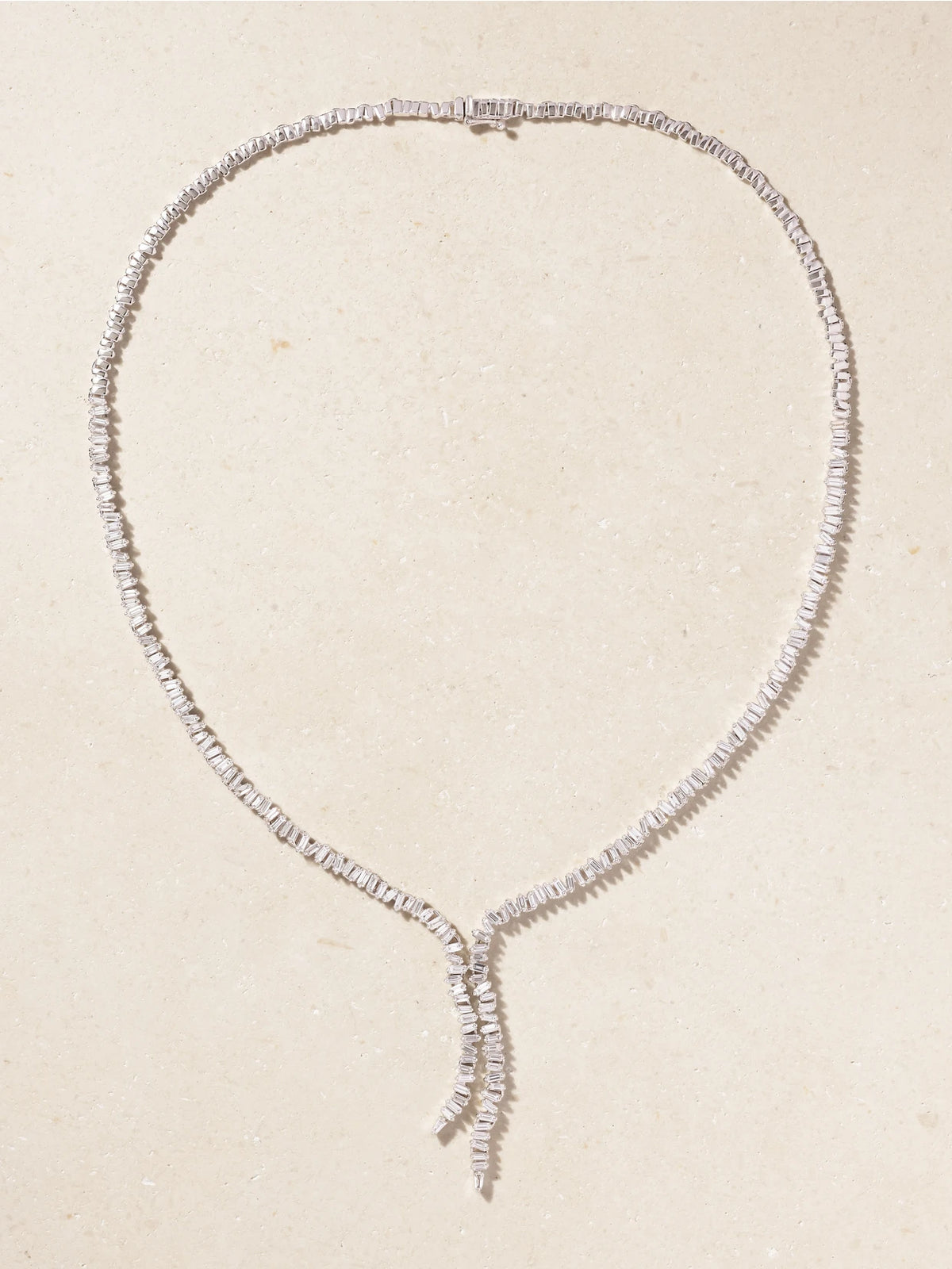 Bolero 18-karat White Gold Diamond Necklace