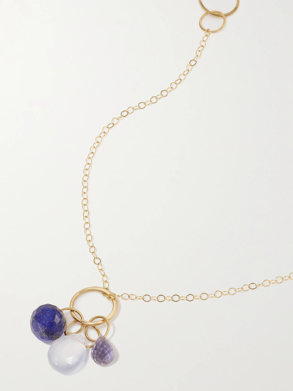 14-karat Recycled Gold Multi-stone Necklace