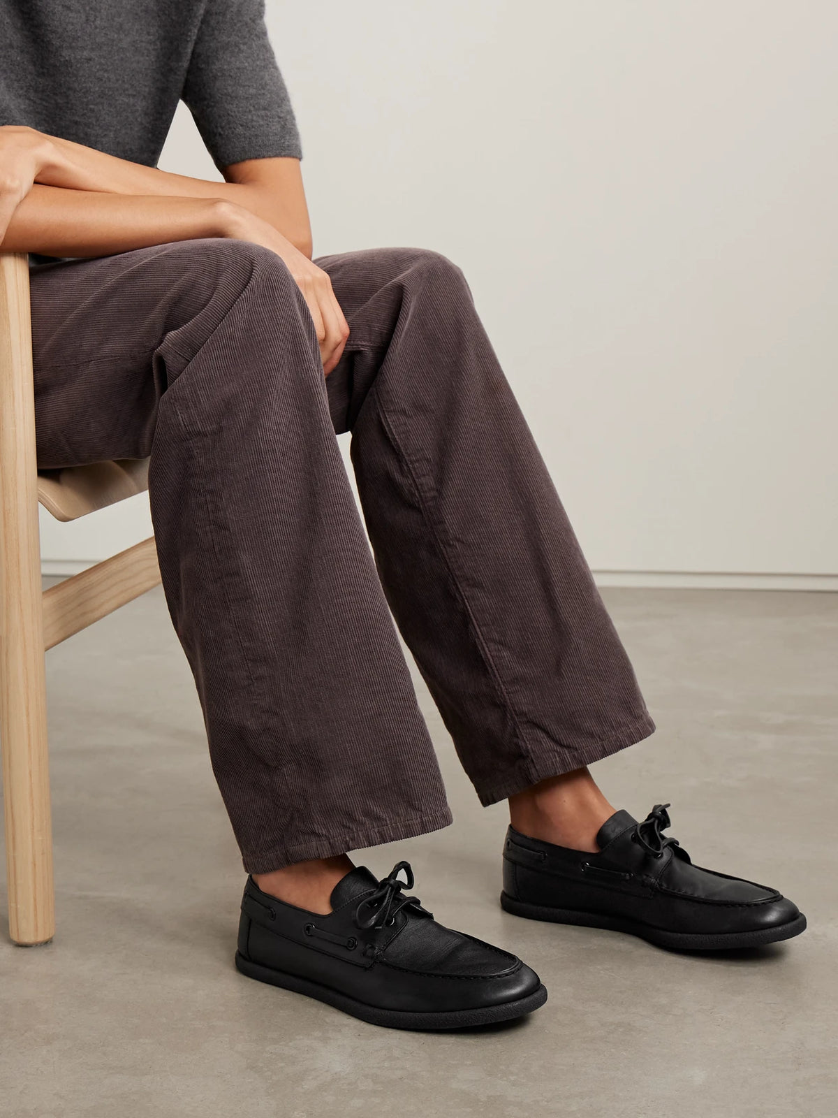 Novus Sailor Leather Loafers