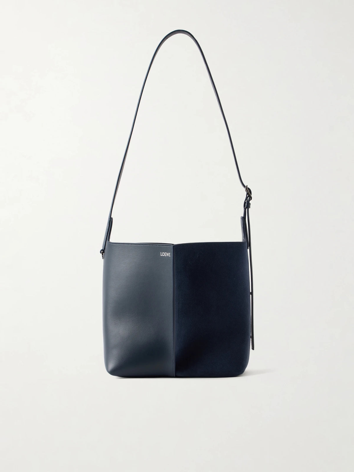 Bilbao Suede And Leather Tote