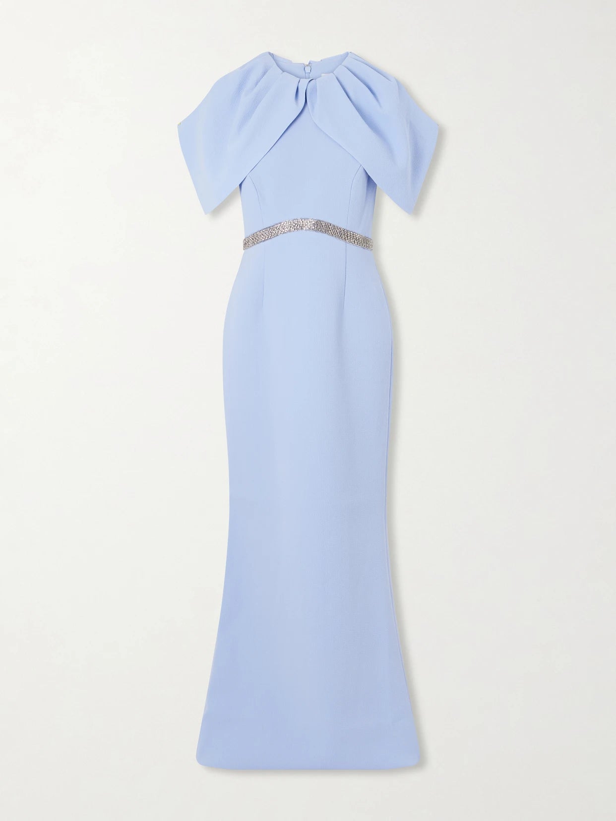 Aylin One-shoulder Embellished Cady Maxi Dress