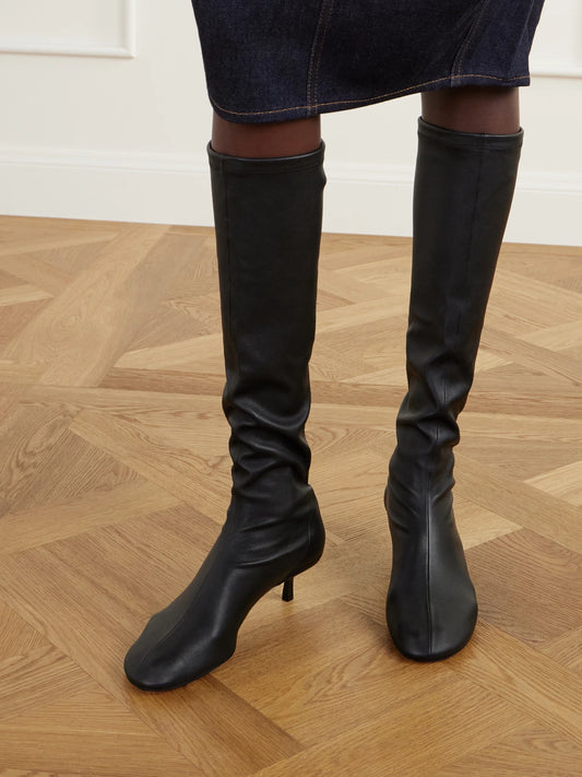 Jacquemus Collant 45 Leather Knee Boots