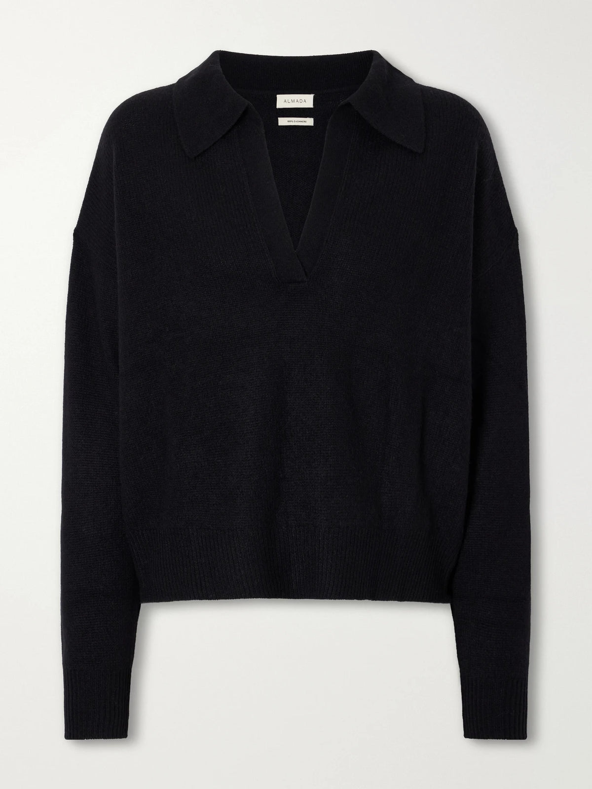 Almada Kaia Cashmere Polo Sweater