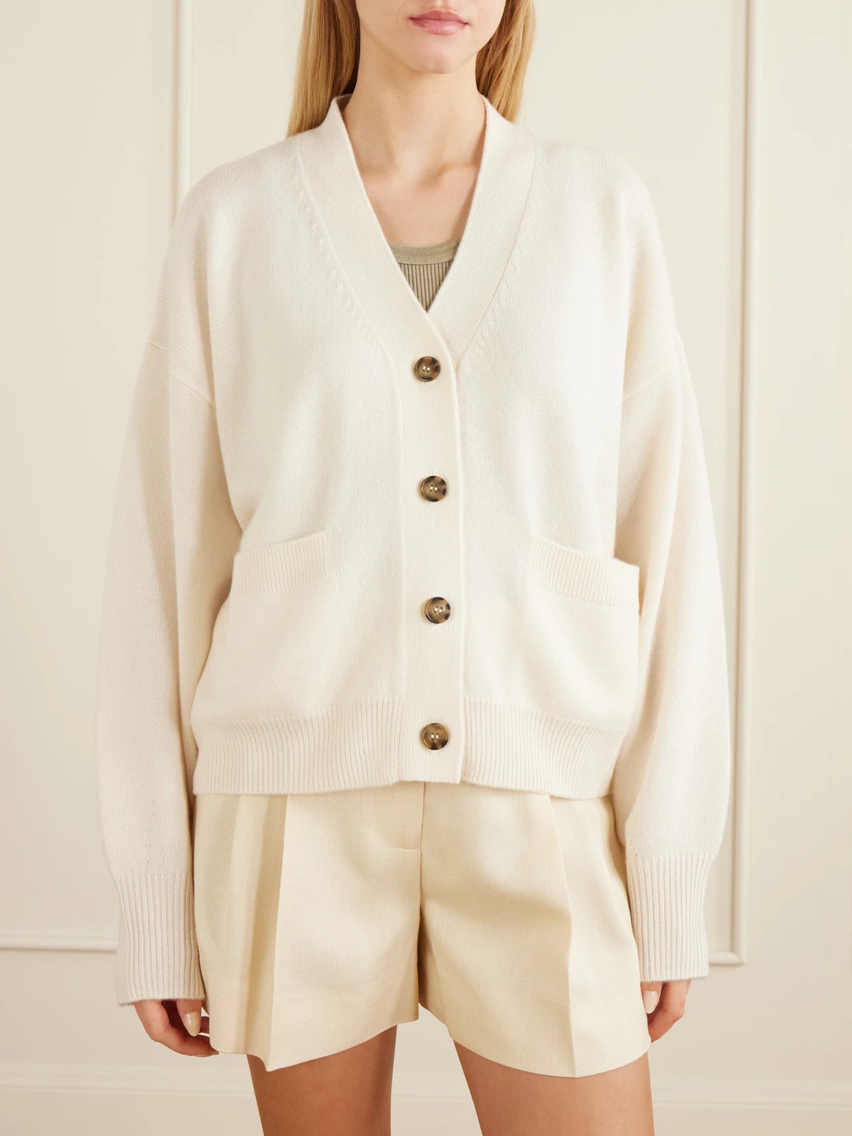 Troyes Organic Cashmere Cardigan