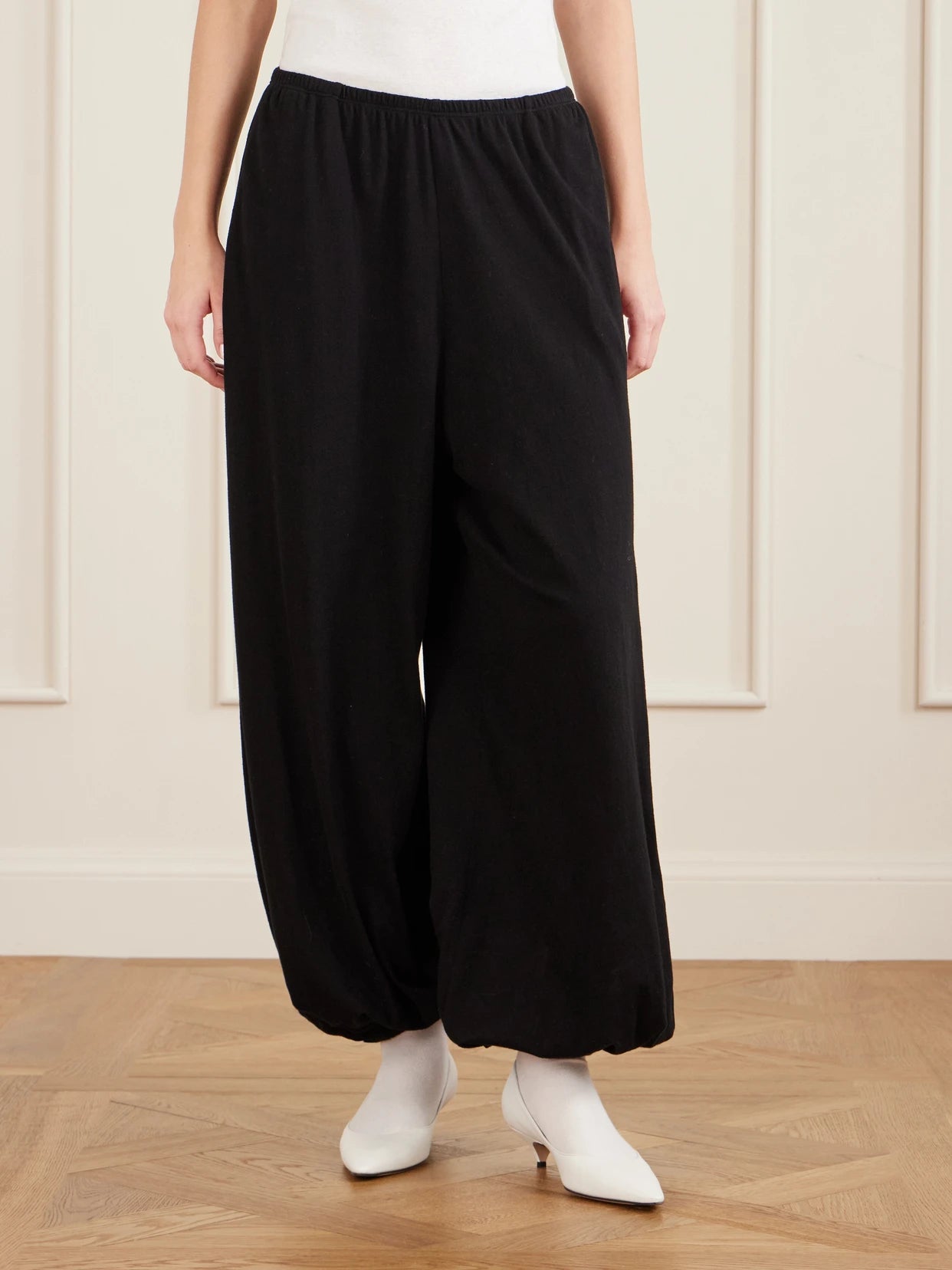 Fiamma Cotton, Cashmere And Silk-blend Balloon Pants