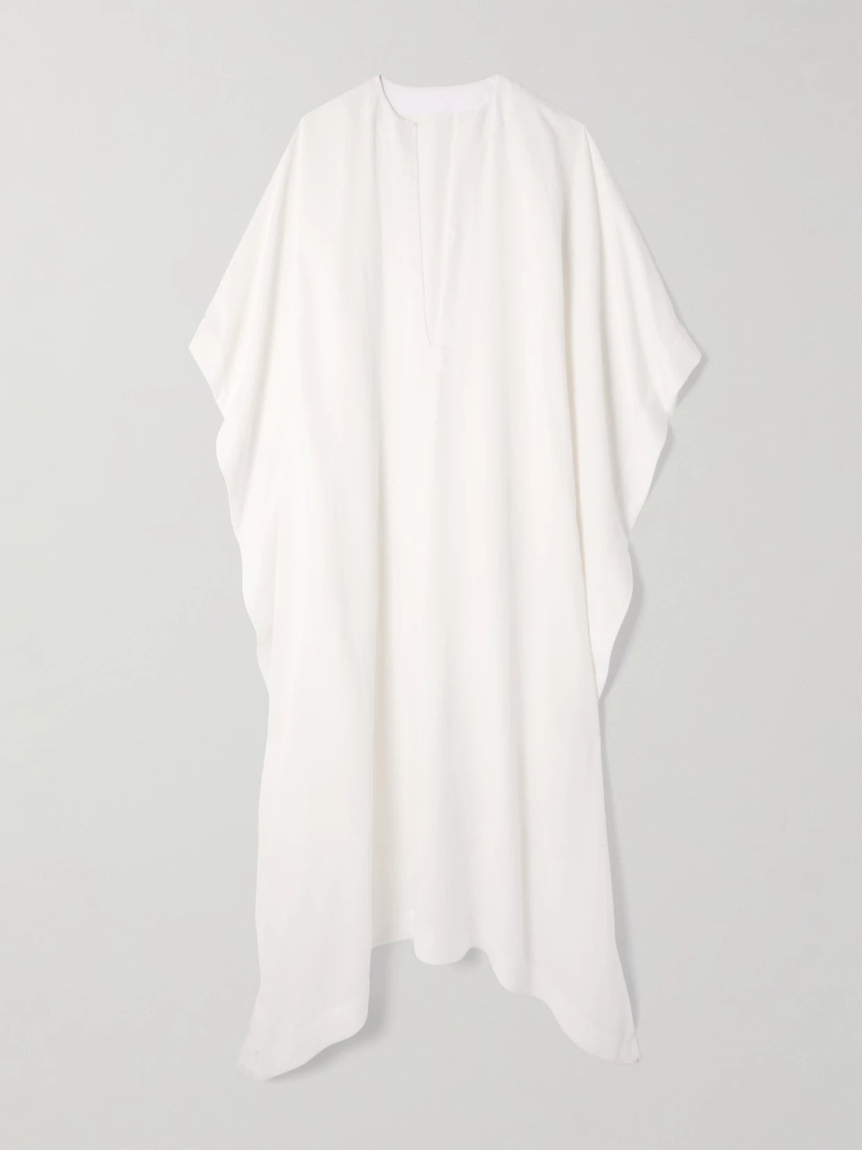Image of Dresses. Product name - Crepe Maxi Dress in White colour by brand - Alaïa