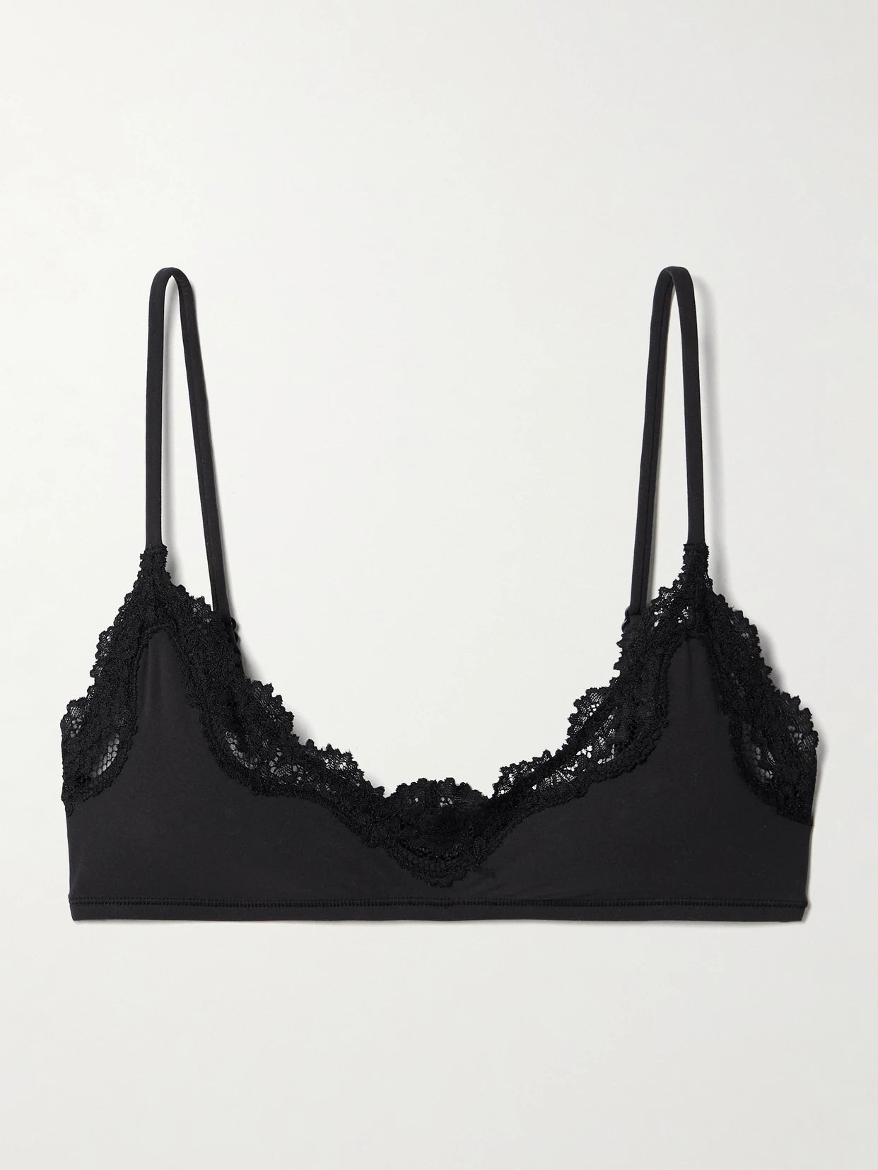 Fits Everybody Lace Bralette - Onyx