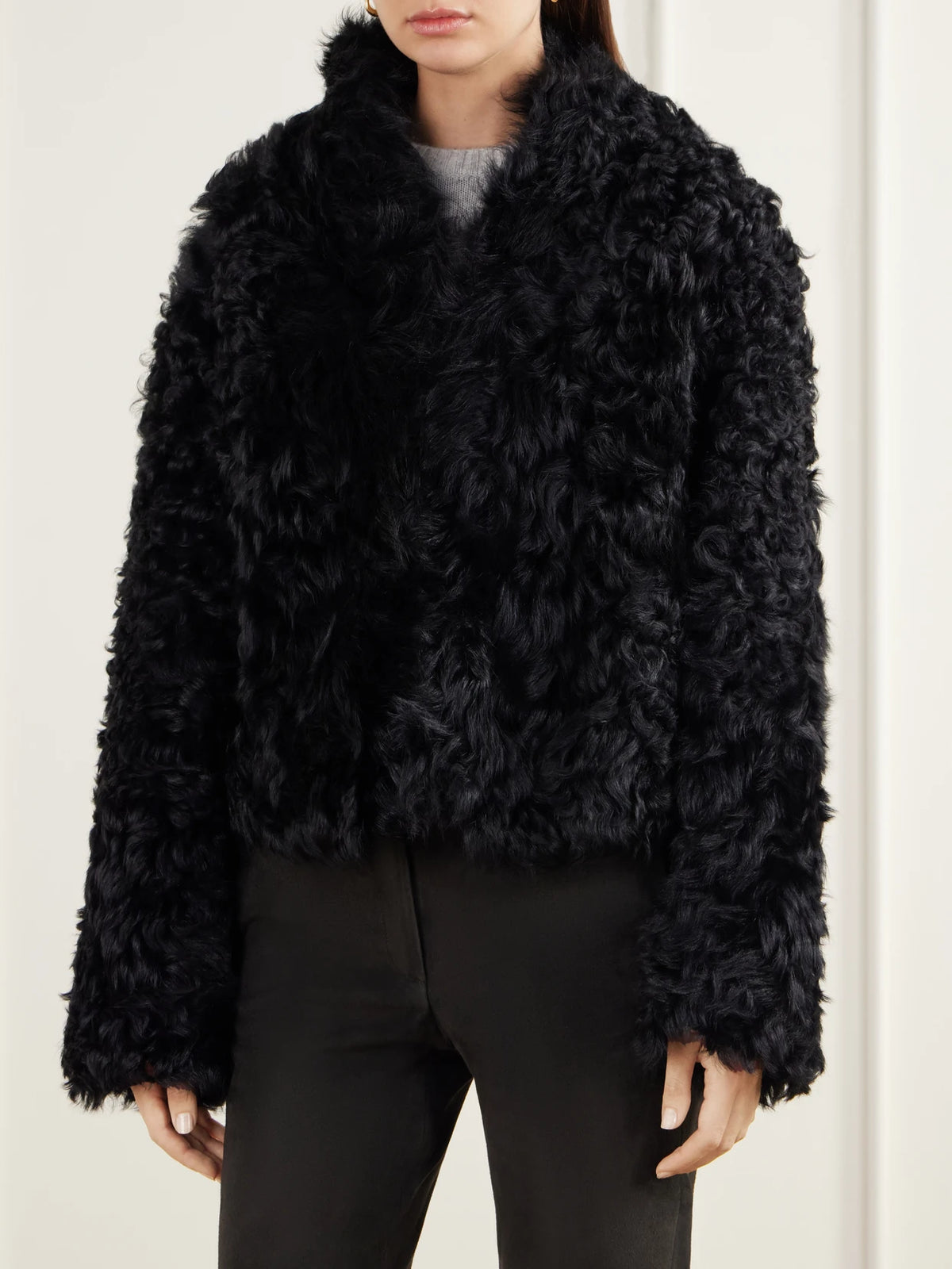 ARMA Mooney Reversible Shearling And Leather Jacket