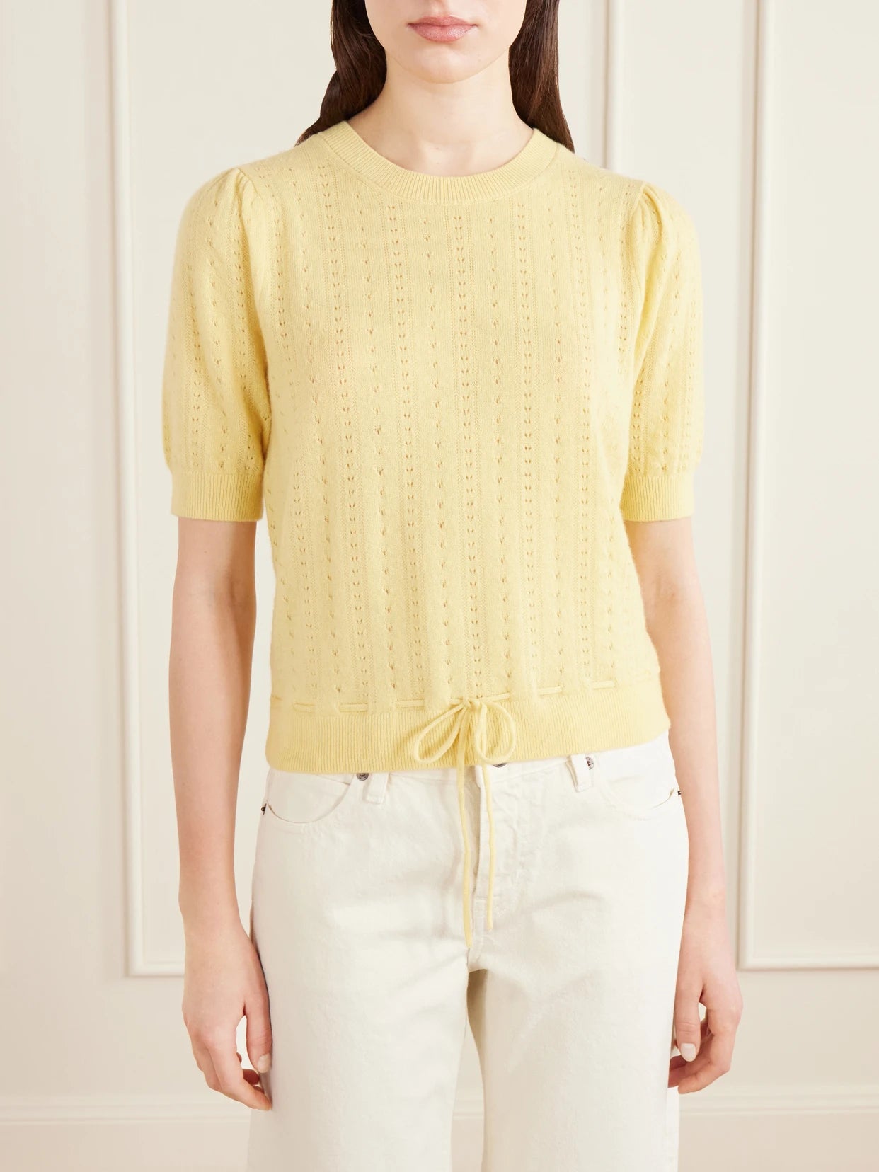 Charm Knitted Cashmere Sweater