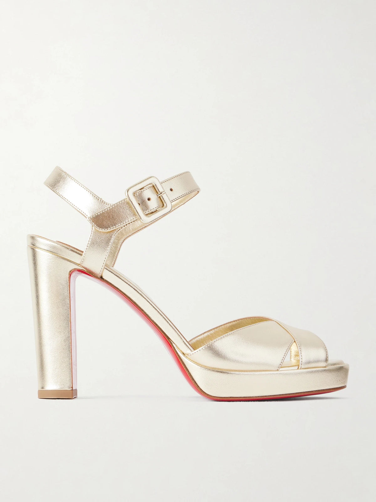 Cora 100 Leather Platform Sandals