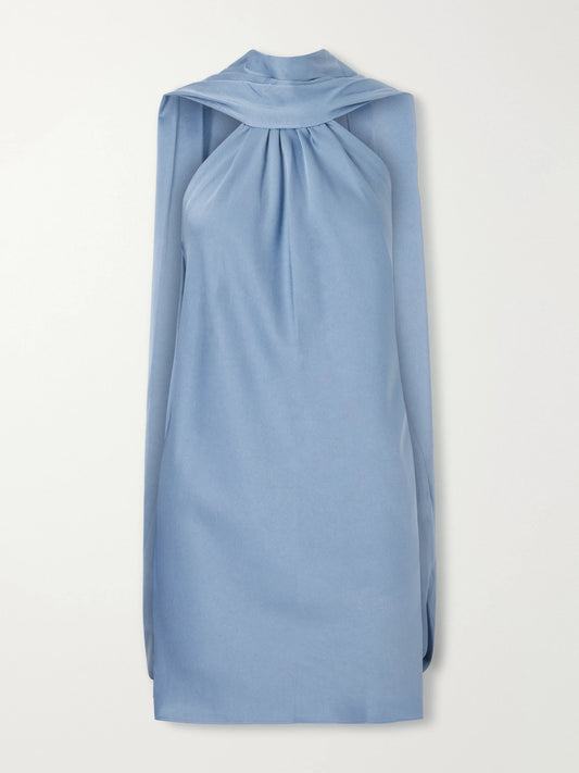 SIMKHAI Toni Satin Mini Dress