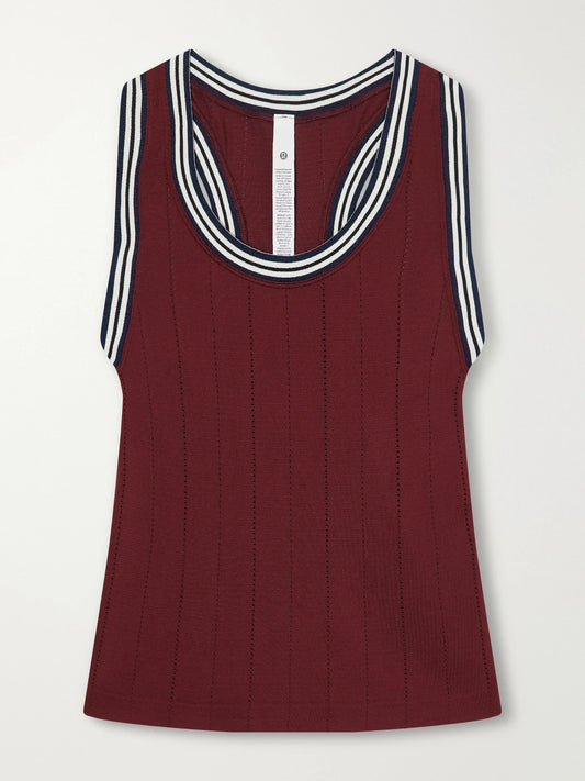 lululemon Seamless Stripe Stretch-jersey Tank