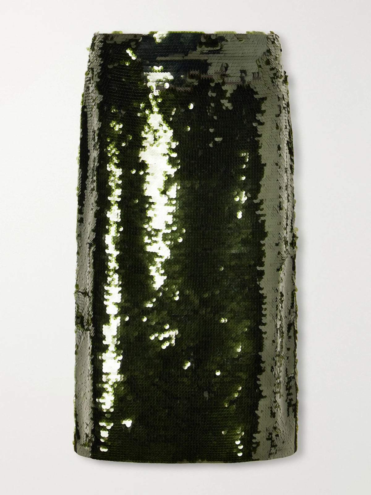 Carolina Herrera Sequined Knitted Knee-length Skirt