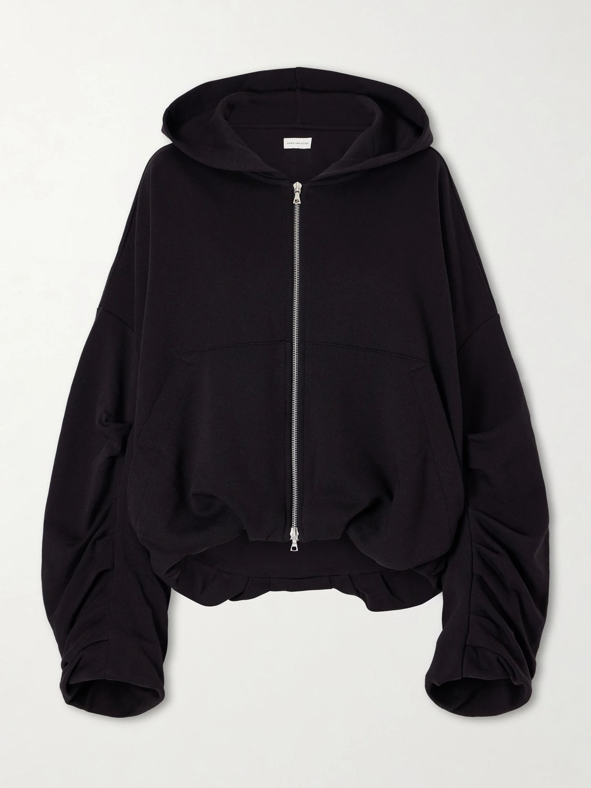 Cotton-jersey Zip-up Hoodie