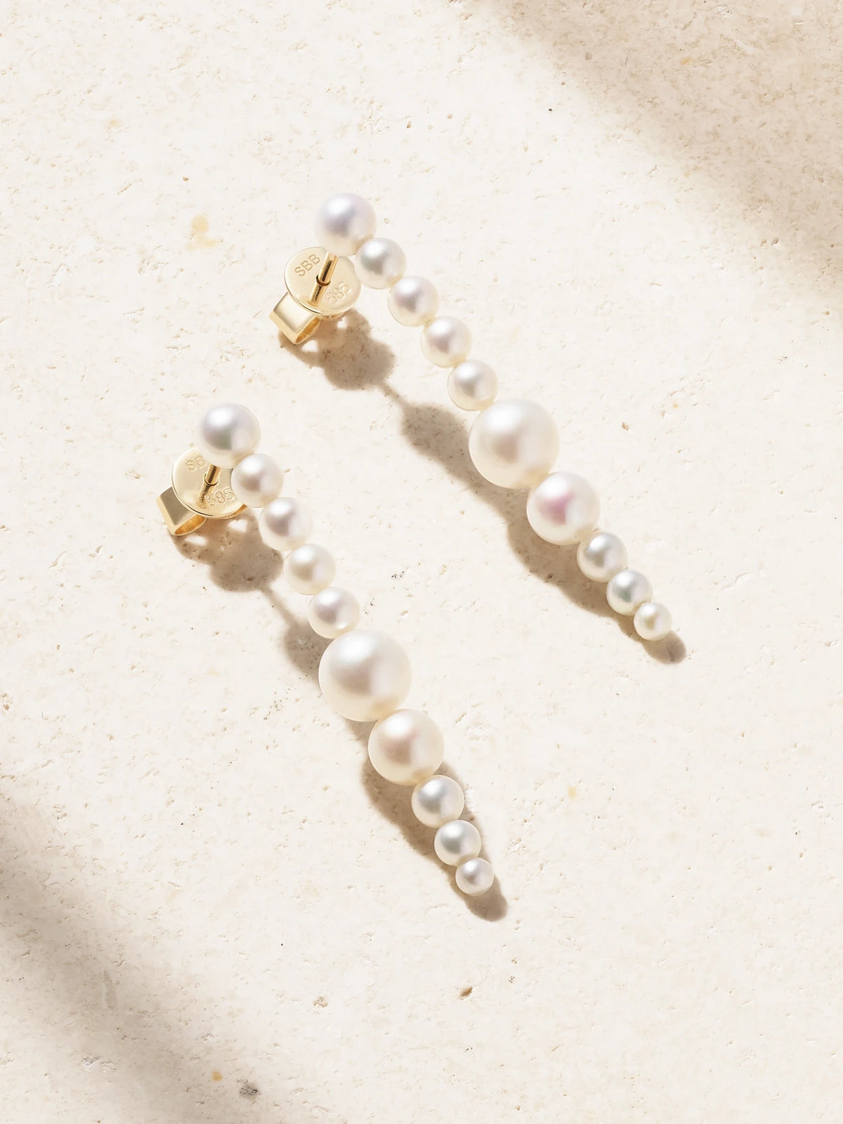 Sienna Moon 14-karat Recycled Gold Pearl Earrings