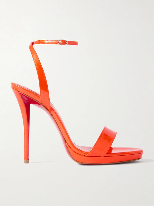 Miss Z Queen 120 Patent-leather Sandals
