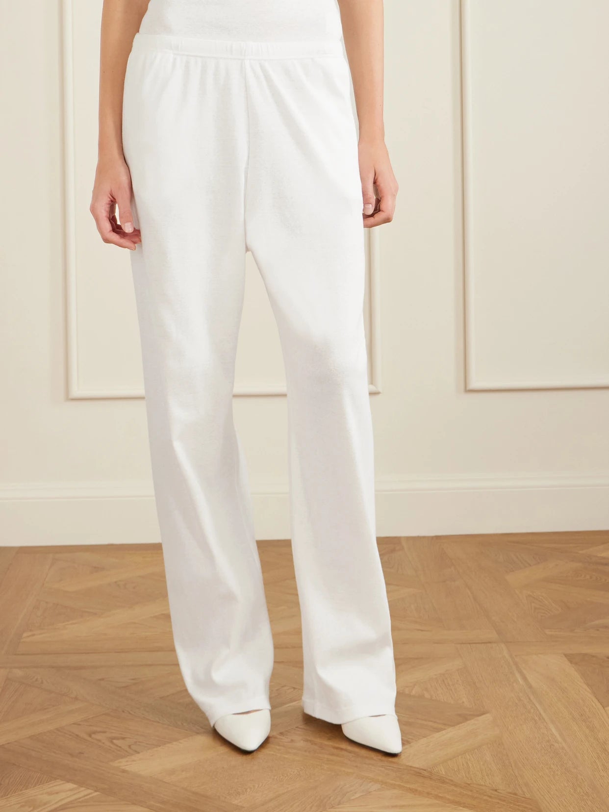 Kohana Cotton-jersey Wide-leg Pants