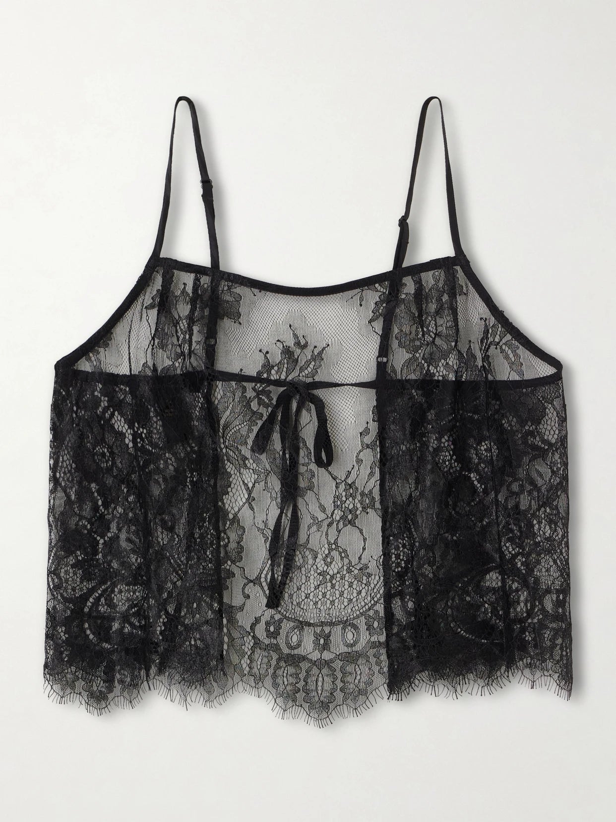 Image of Others. Product name - Sabine Lace Coverup in Black colour by brand - Kiki de Montparnasse