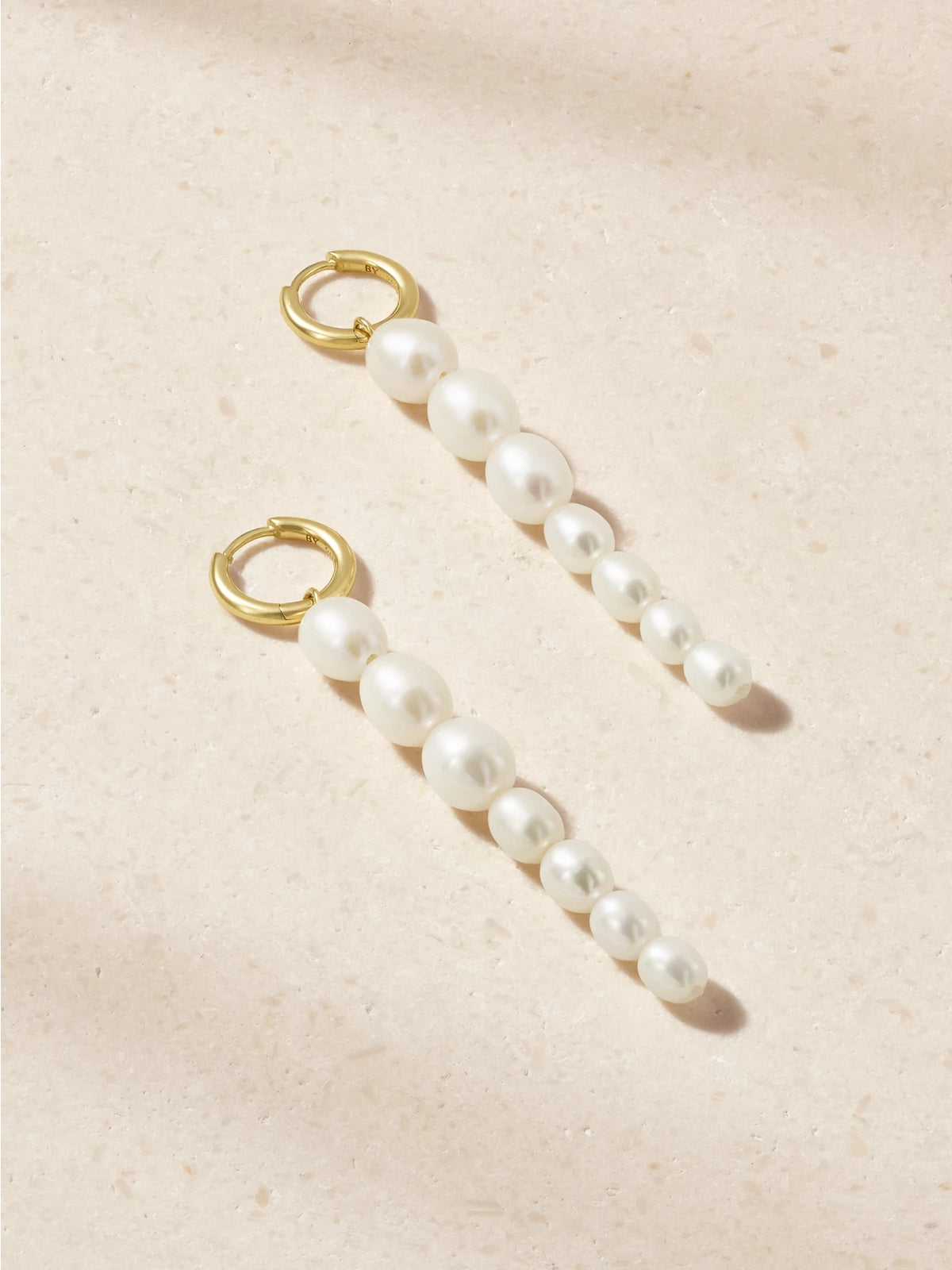 By Pariah Reverie 14-karat Recycled Gold Pearl Earrings