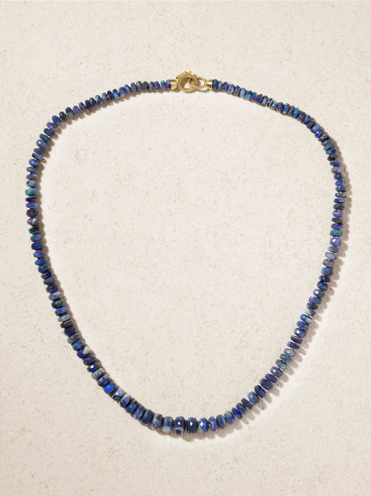 18-karat Gold Opal Necklace