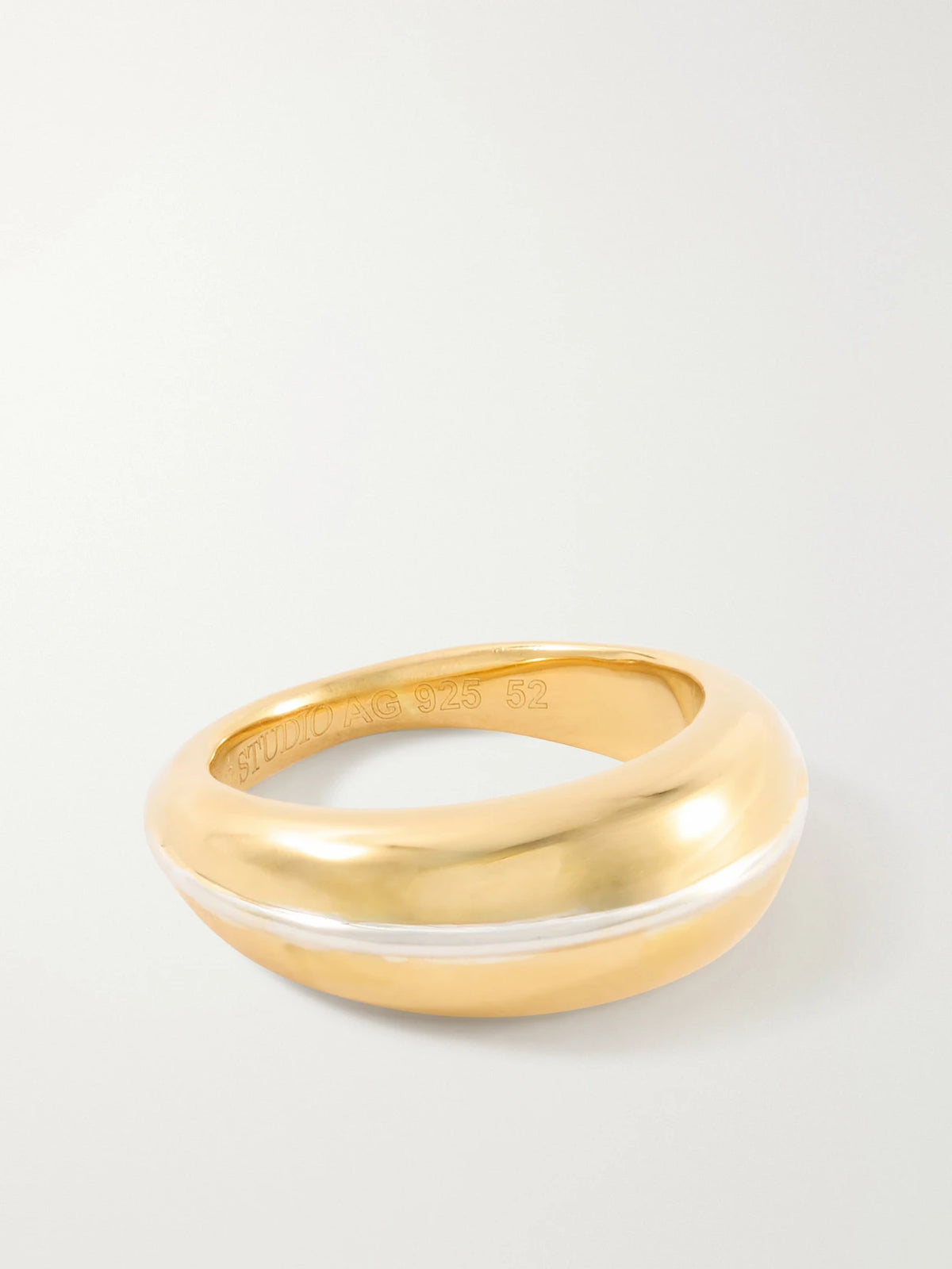 LIÉ STUDIO The Jil 18-karat Gold-plated Sterling Silver Ring