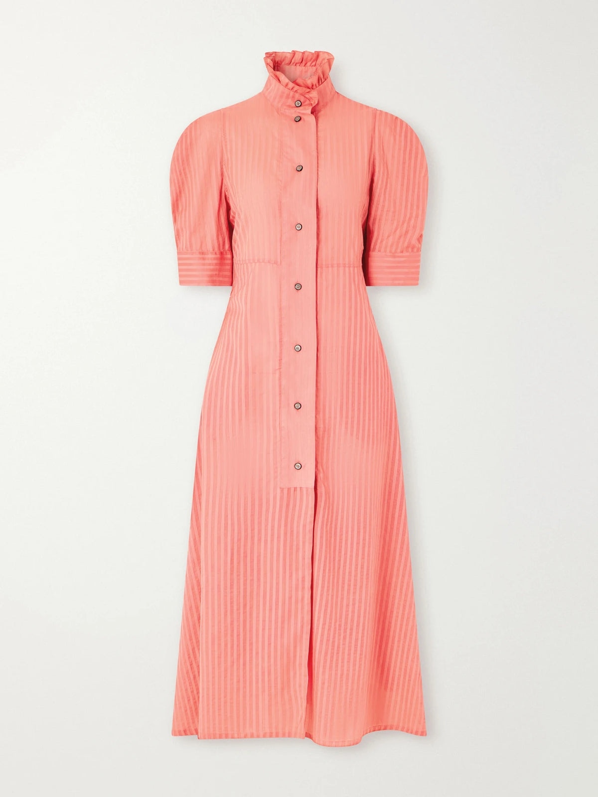 Thierry Colson Venetia Cotton-voile Midi Dress